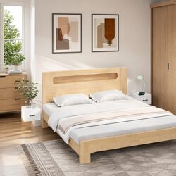 Versatile White Floating Cabinets: Practical and Affordable