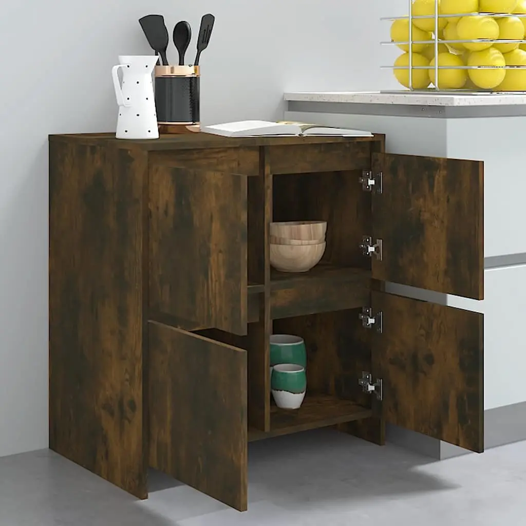 Storage Solutions with a Brown Sideboard