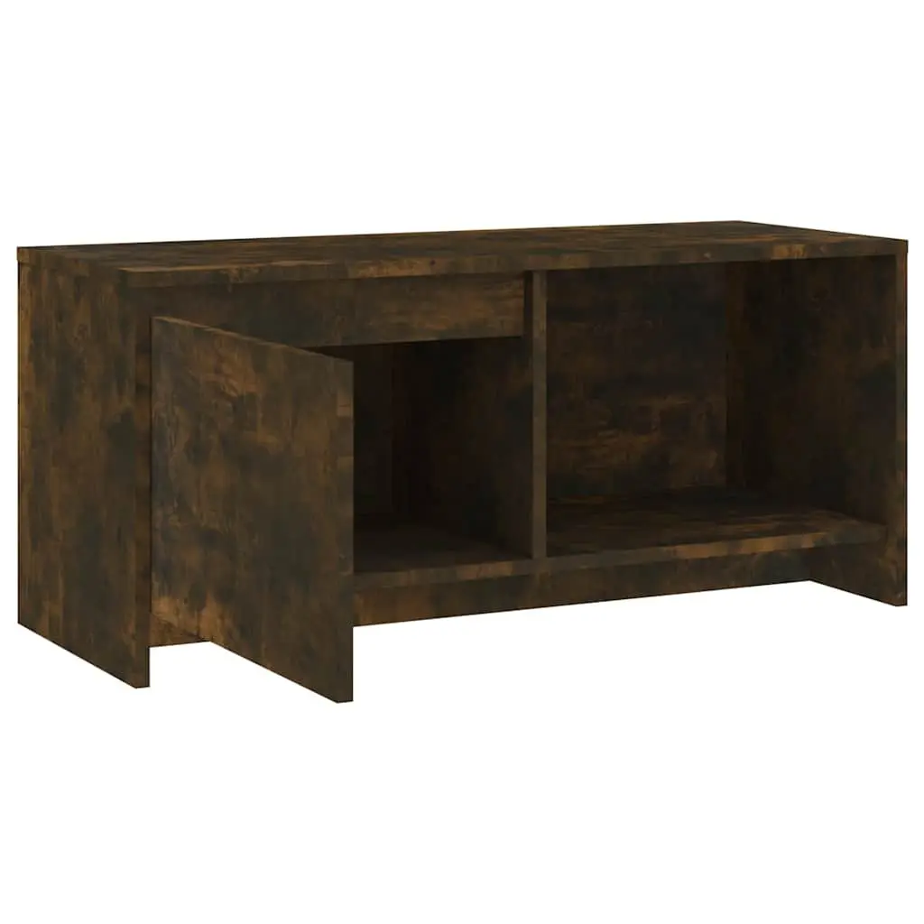 Brown Lowboard TV Cabinet with Storage Options