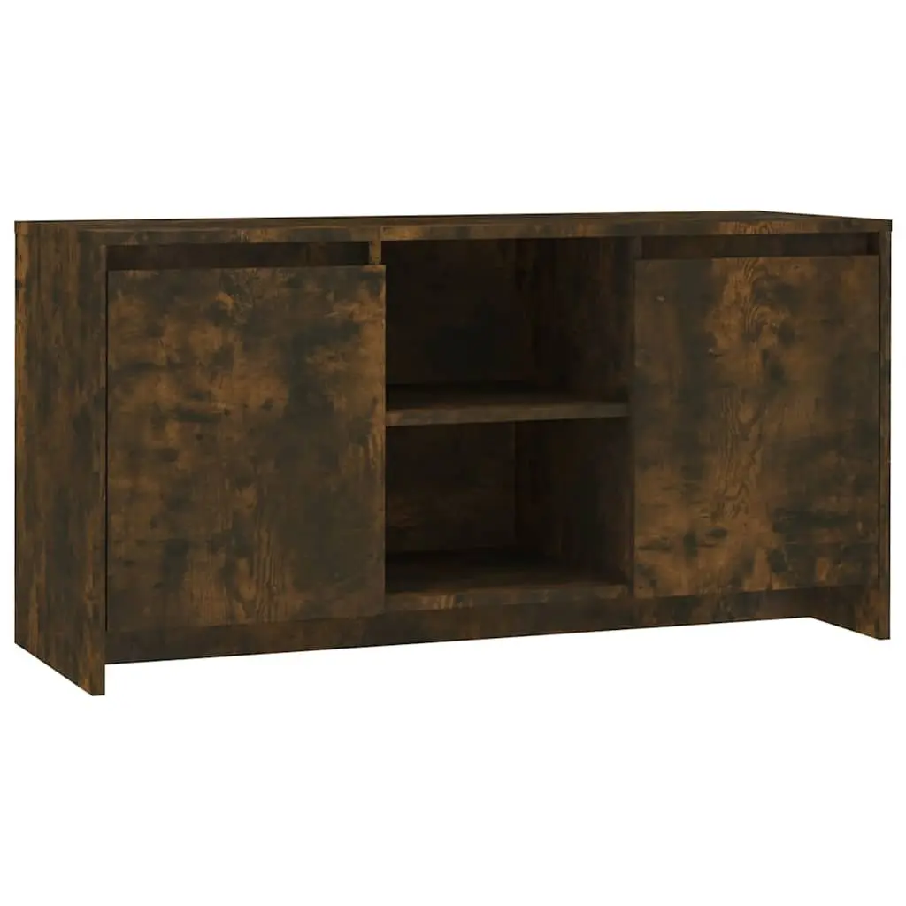 TV Cabinet in Smoked Oak for Home Storage