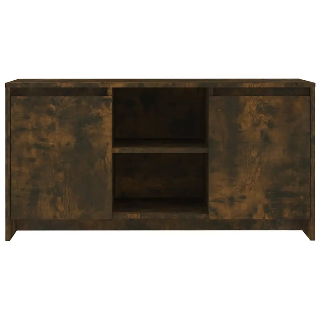 TV Cabinet in Smoked Oak for Home Storage