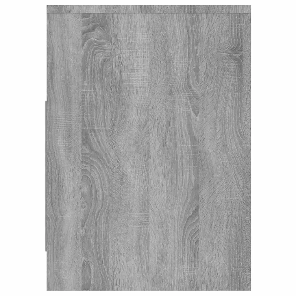 TV Cabinet Grey 102x37.5x52.5cm Living Room Storage Lowboard with Drawers