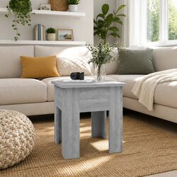 A Grey Coffee Table That Combines Value and Practicality 40x40x42 cm