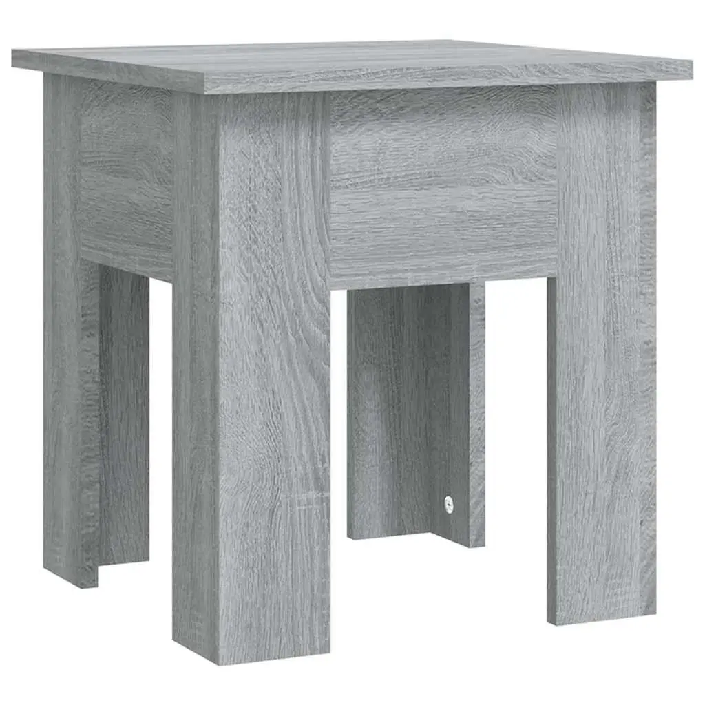 Coffee Table Grey Modern Design Living Room Accent Furniture 40x40x42 cm