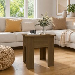 Brown Oak Coffee Table: Practical and Stylish
