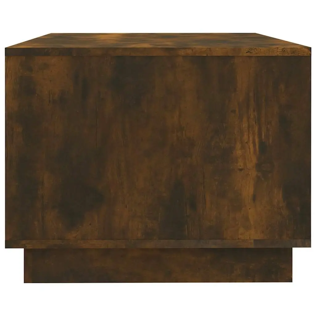 Coffee Table Modern Design Storage Shelves Brown Living Room Accent Furniture