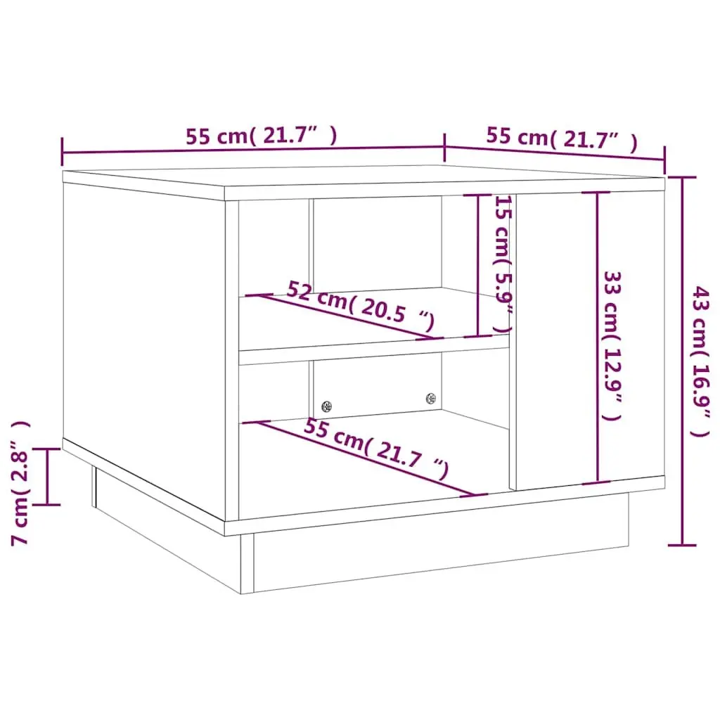 Grey Coffee Table with Storage Benefits