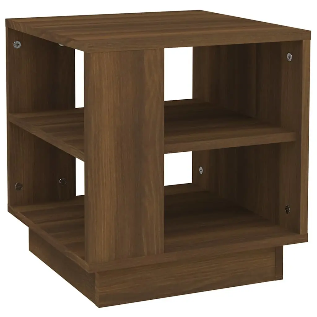 Brown Coffee Table with Storage