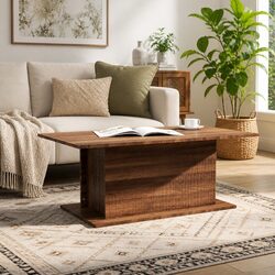 Reliable Brown Oak Coffee Table for Your Home
