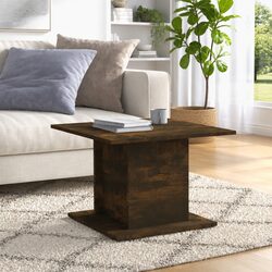 Warm and Inviting Smoked Oak Coffee Table