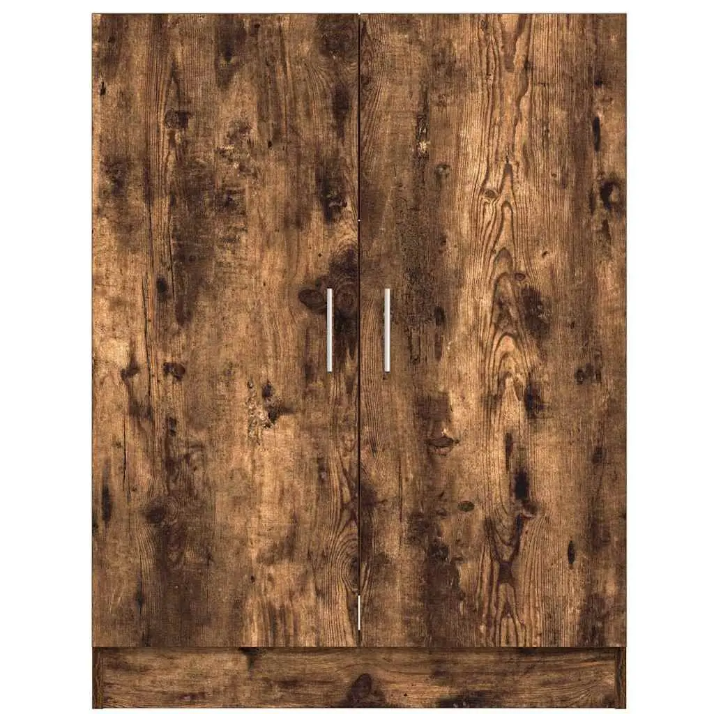 Bathroom Storage Cabinet Laundry Smoked Oak 71x71.5x91.5cm