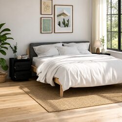 Reliable Black Storage Cabinets – Practical Bedroom Addition