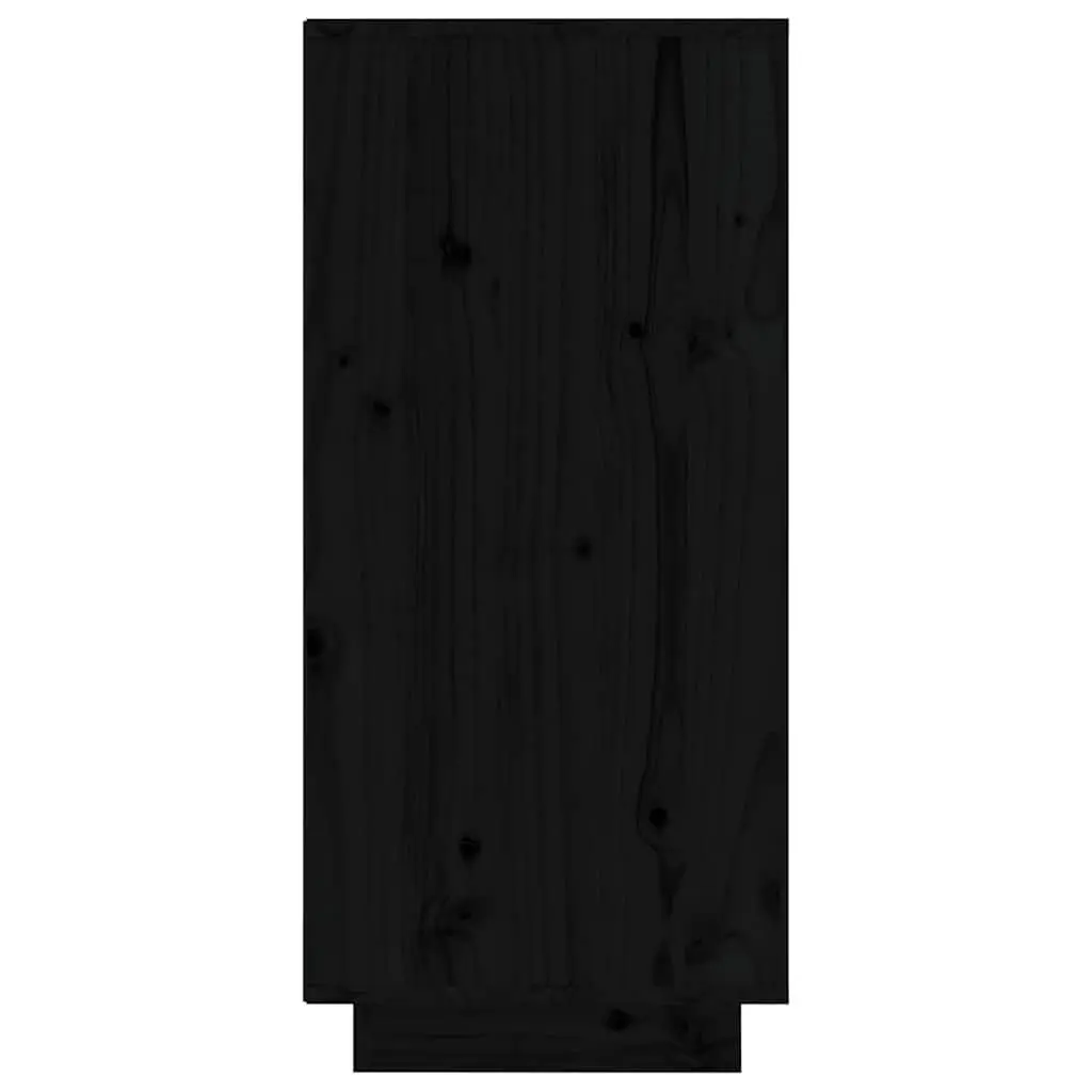 Black Wooden Sideboard with Ample Storage