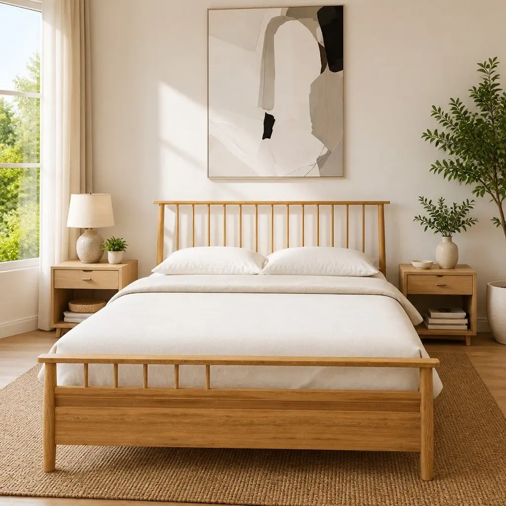 Bedside Cabinets Storage Nightstand 35x34x32 cm White 2 Piece