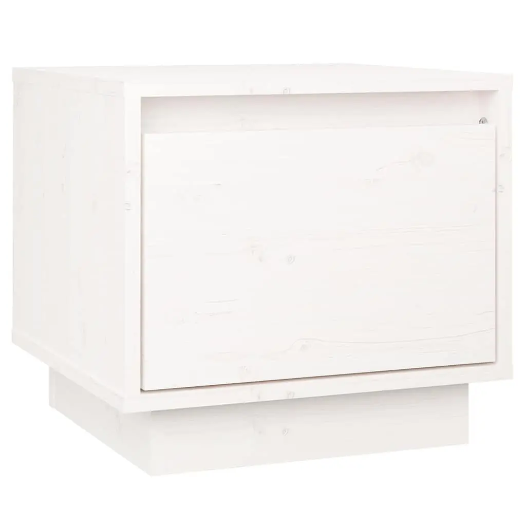 Bedside Cabinets Storage Nightstand 35x34x32 cm White 2 Piece