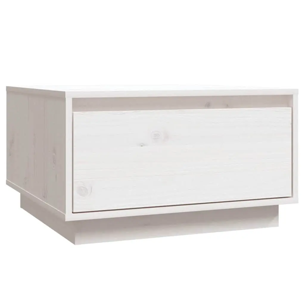 Coffee Table White Wooden Storage Drawer Centre Table Living Room Furniture