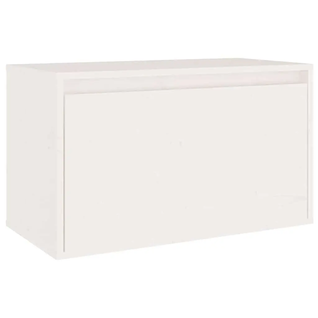 White Wall Cabinet for Storage