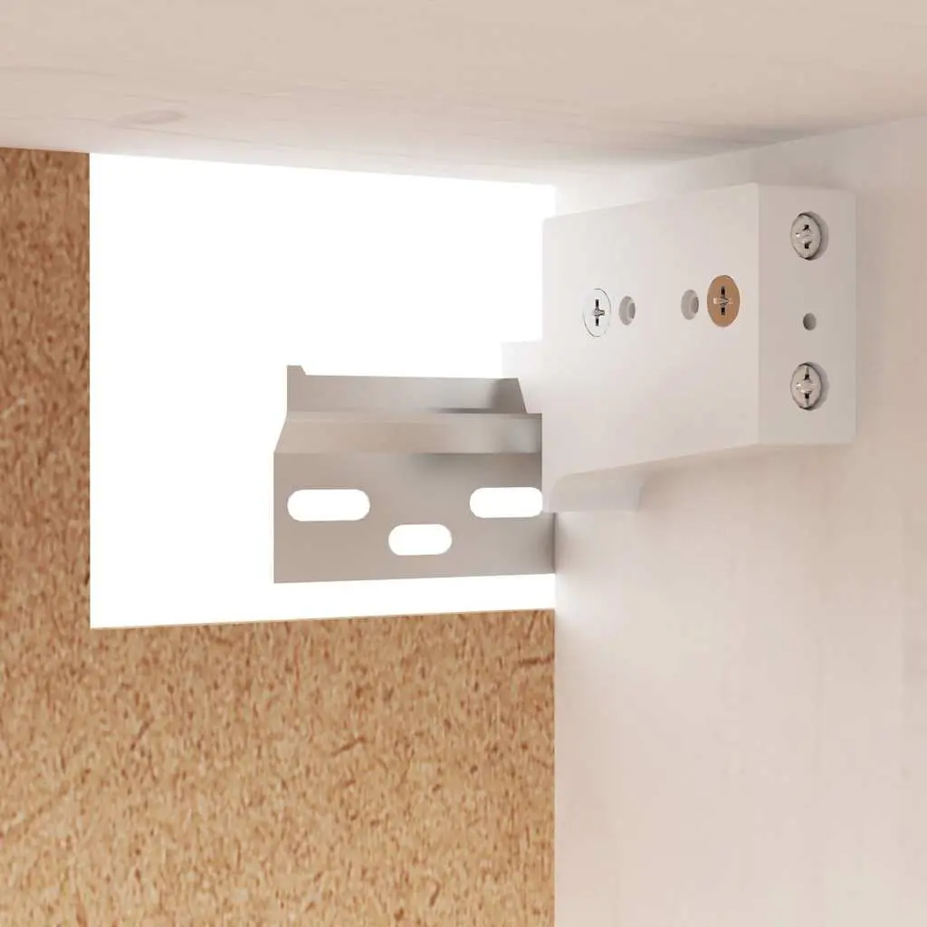 White Wall Cabinet for Storage