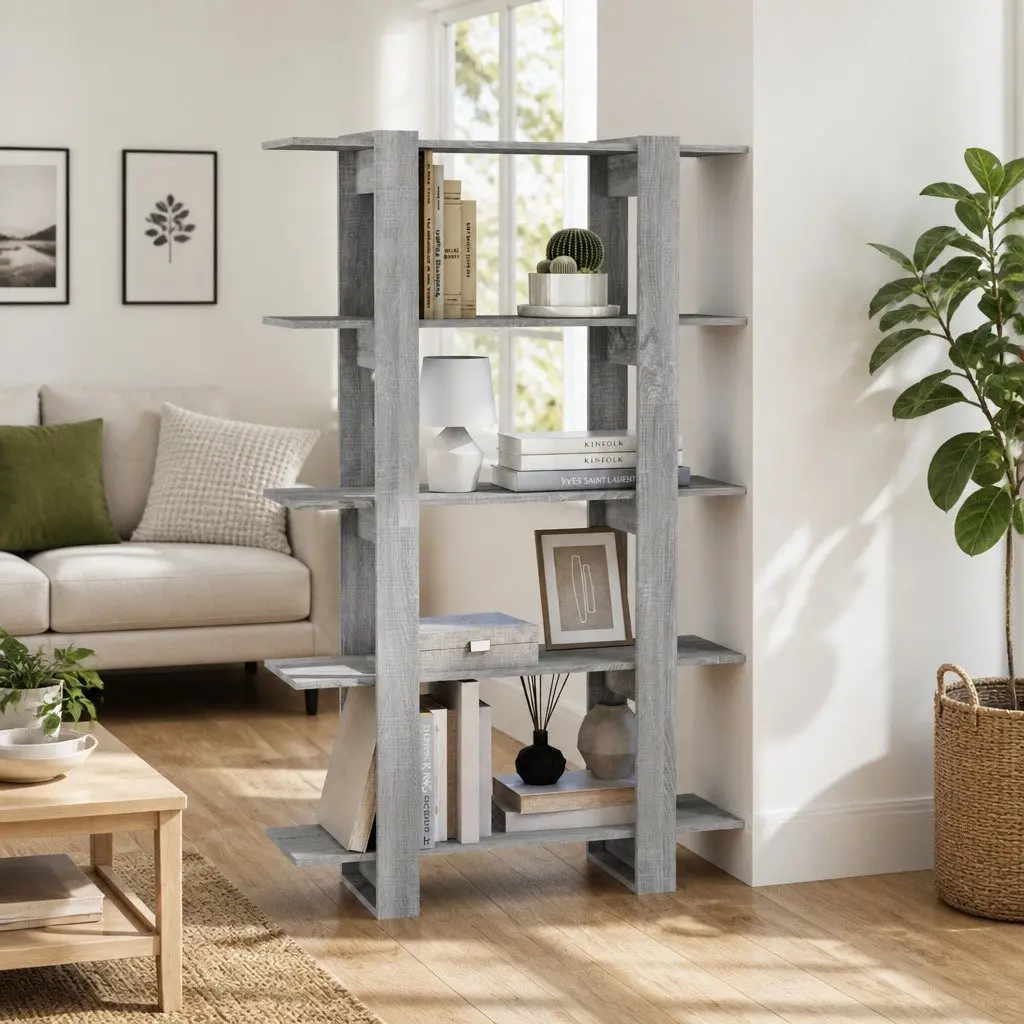 Grey Sonoma Room Divider & Storage Unit