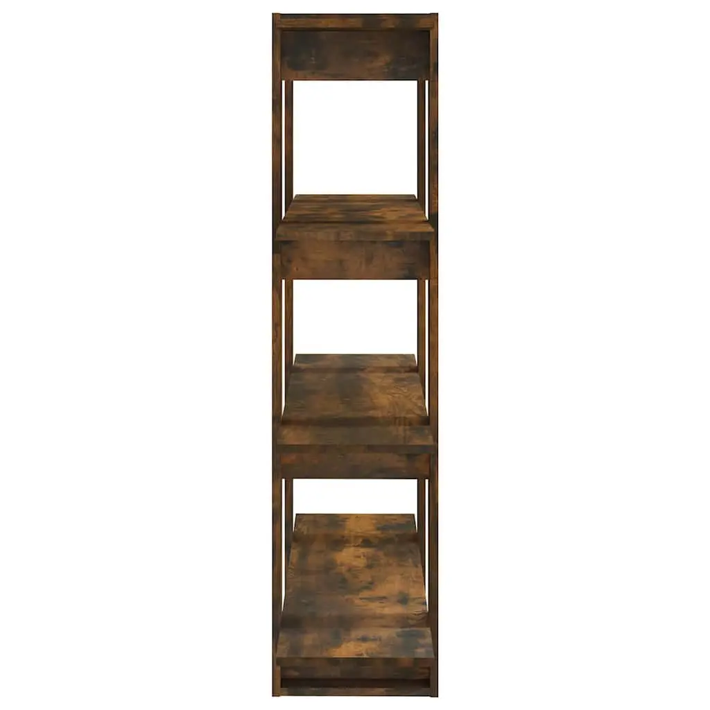 Brown Book Cabinet with Room Divider Capability