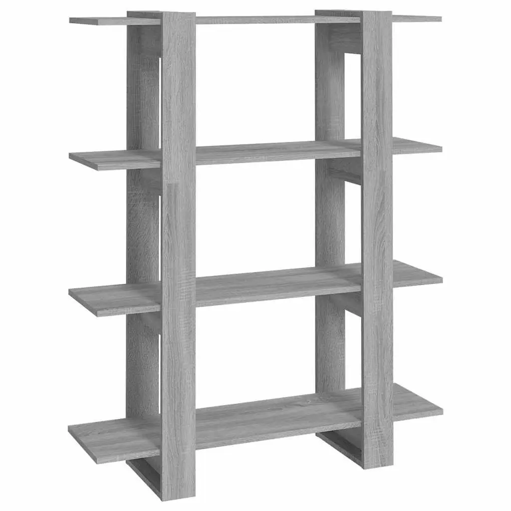 Grey Book Cabinet with Ample Storage