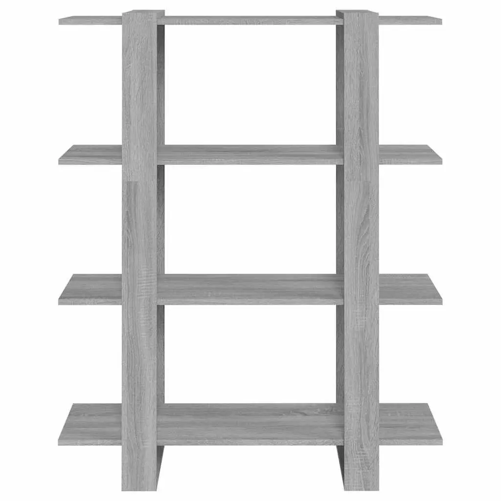 Grey Book Cabinet with Ample Storage