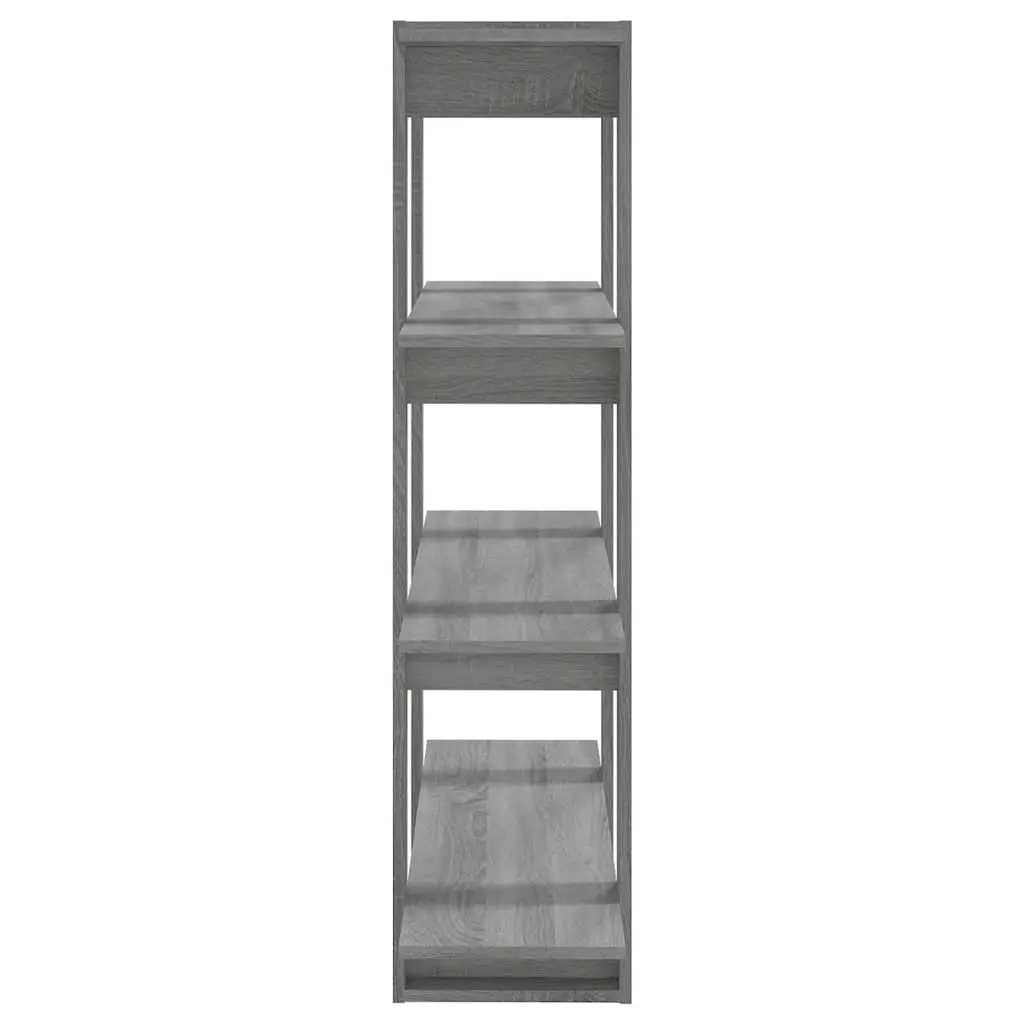 Grey Book Cabinet with Ample Storage