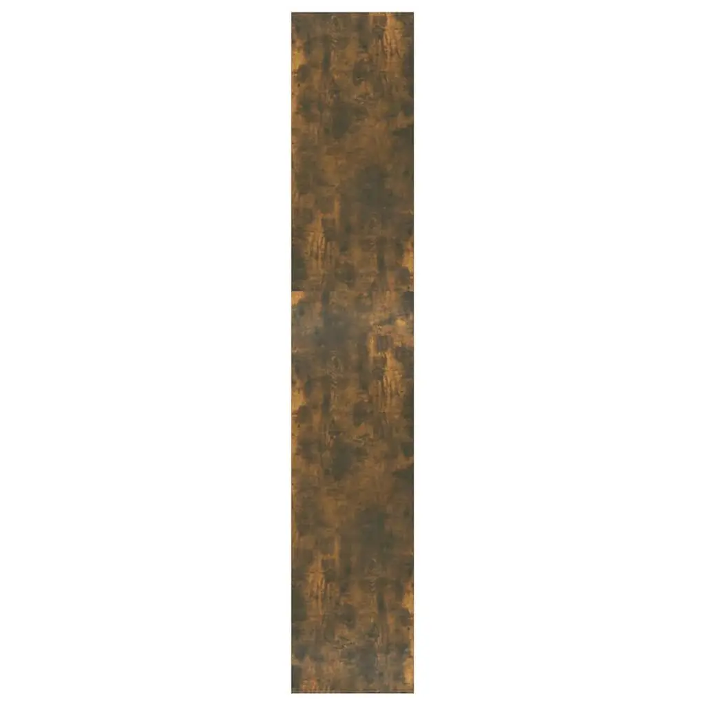 Book Cabinet Room Divider Smoked Oak 60x30x166cm Engineered Wood
