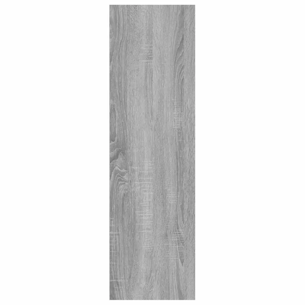 Book Cabinet Room Divider Storage Organiser 100 x 30 x 103 cm Grey Sonoma Open Shelving Unit