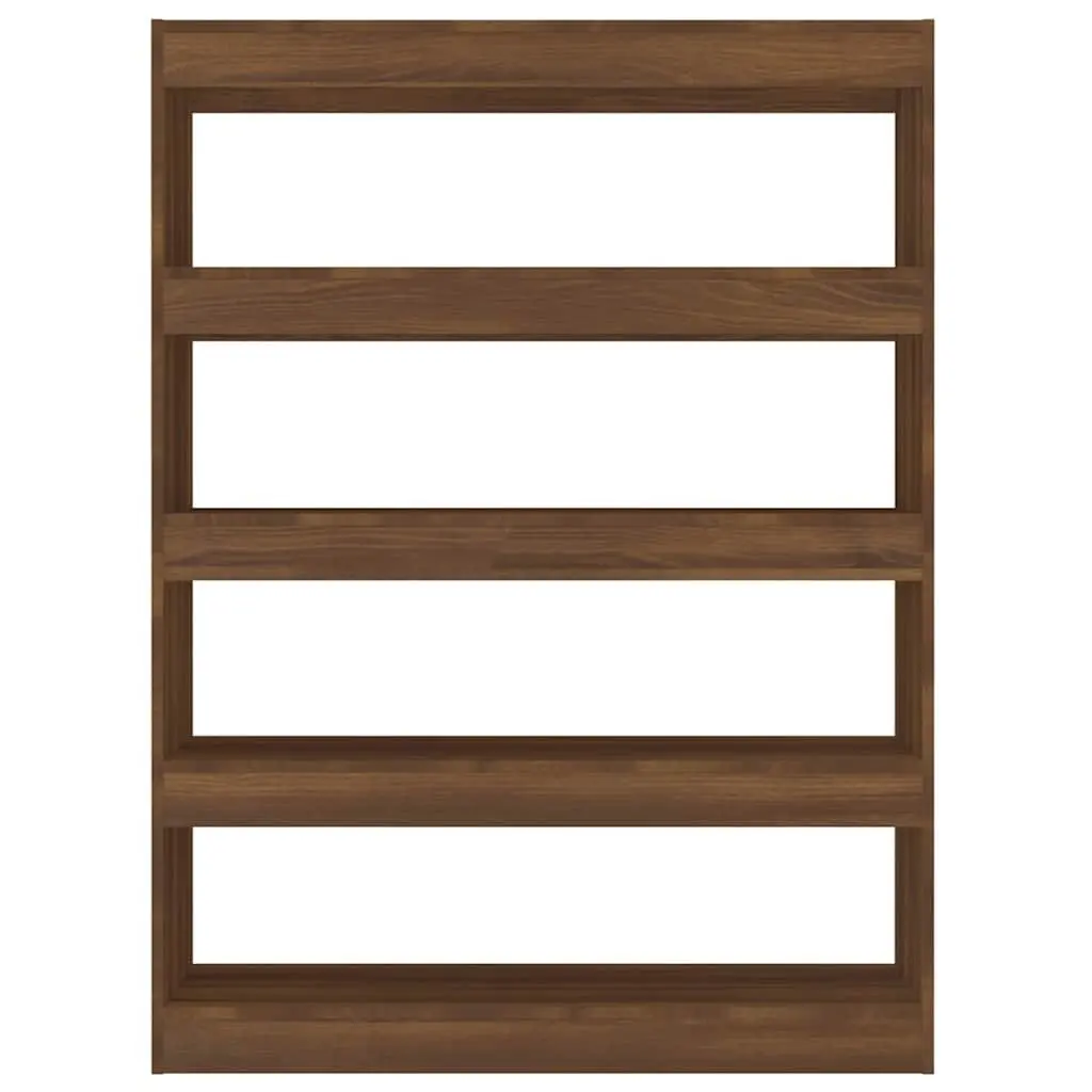 Brown Oak Book Cabinet with Ample Storage