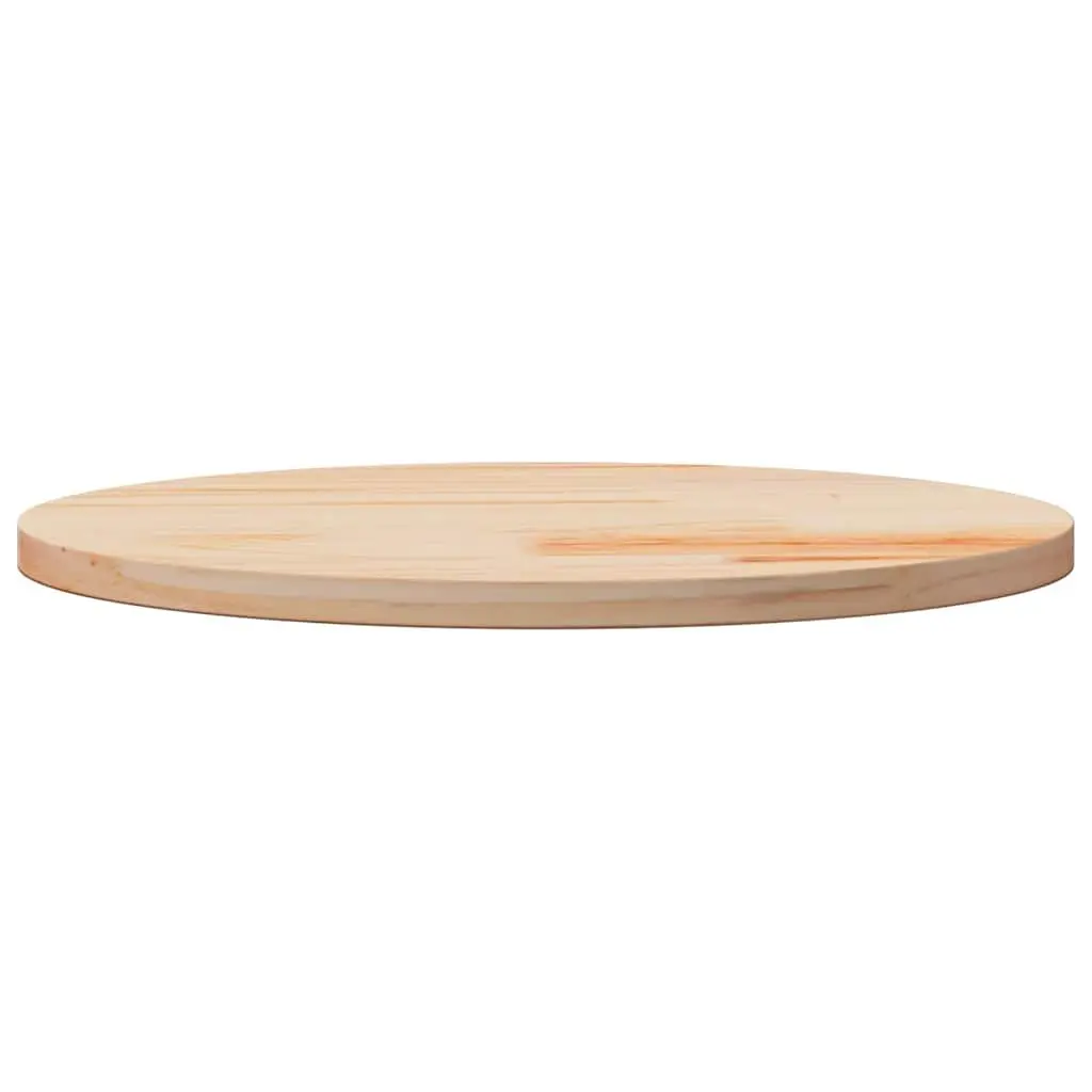 50cm Round Solid Wood Table Top