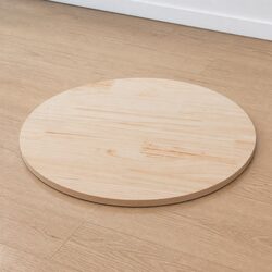 Reliable 90cm Solid Pine Round Table Top for Your Home