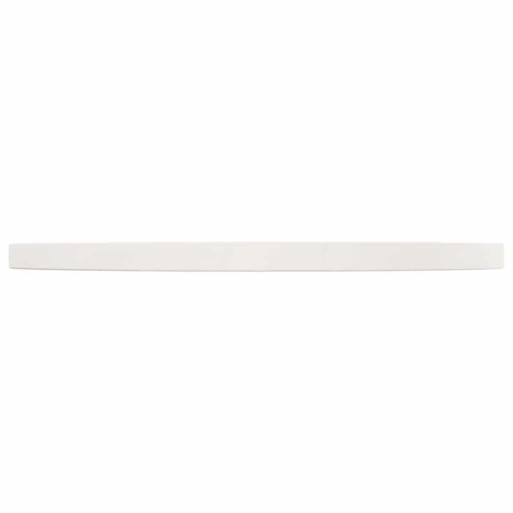 White Round Tabletop in Solid Pinewood Ø60cm