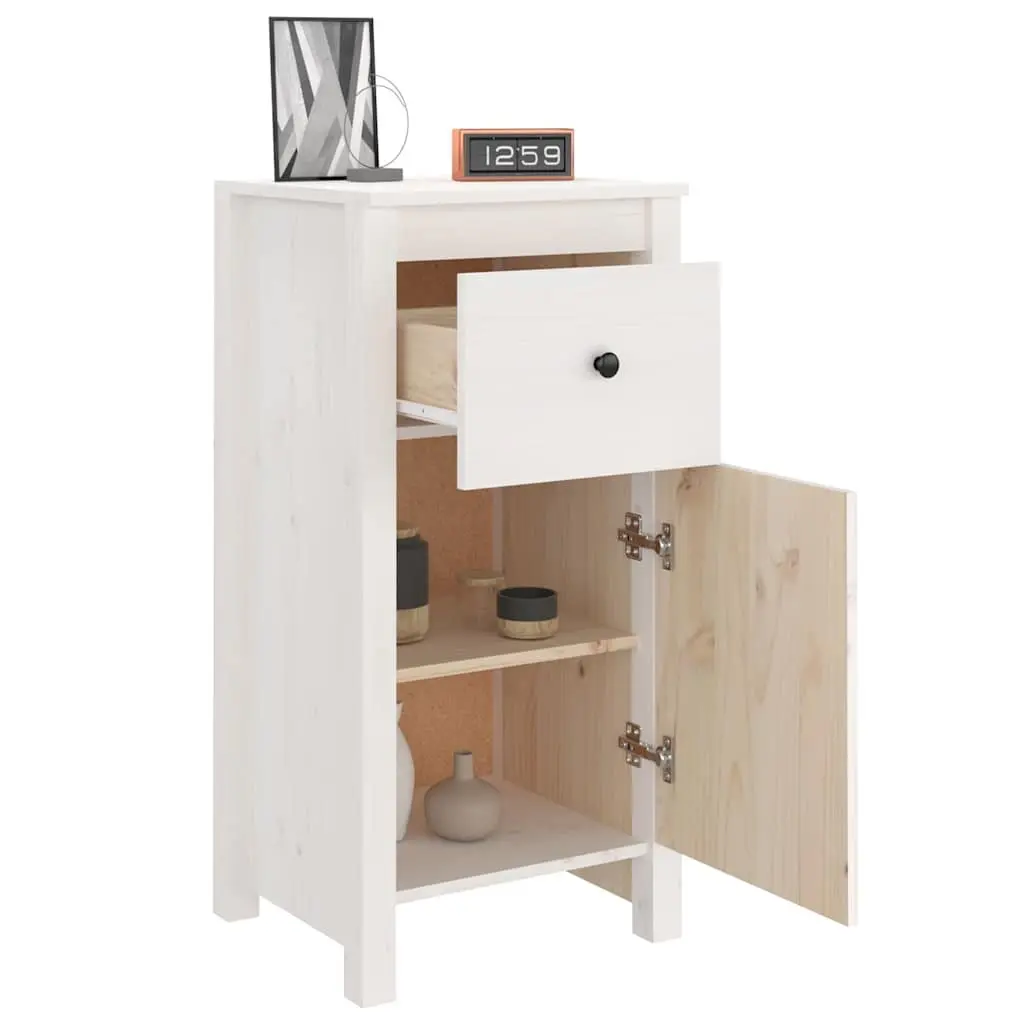 2 White Sideboards for Storage