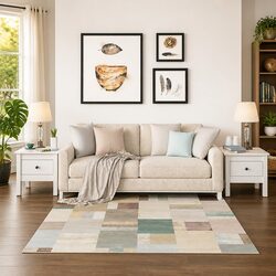 Side Tables 2 pcs White 40x40x39 cm Solid Wood Pine End Table Living Room