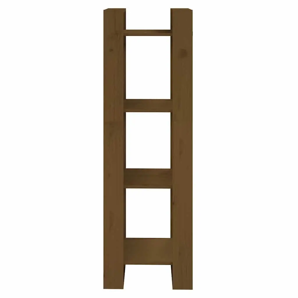 Solid Wood Book Cabinet Room Divider 41x35x125 cm