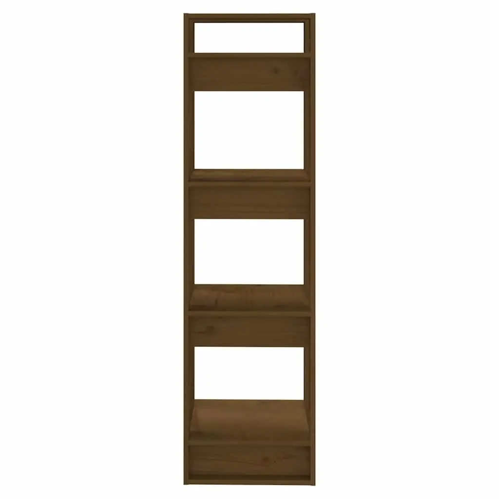 Solid Wood Book Cabinet Room Divider 41x35x125 cm