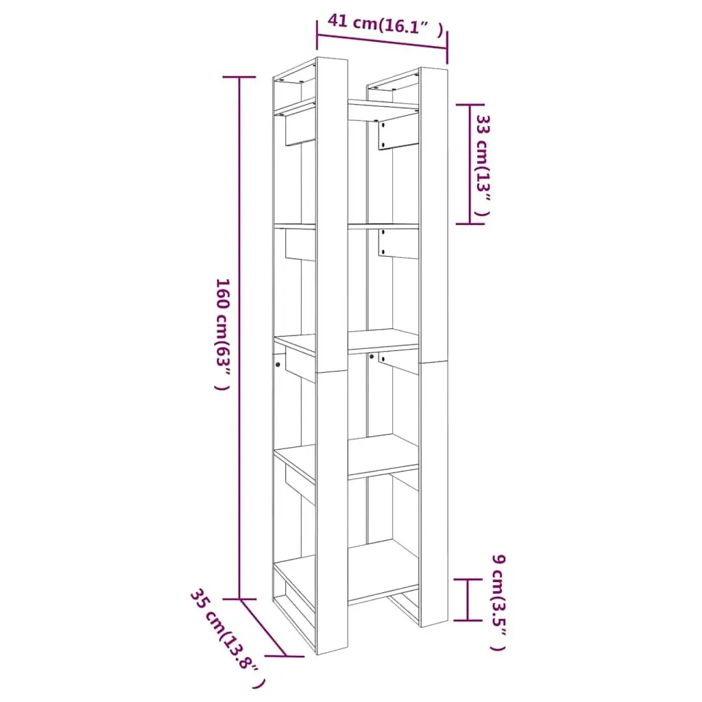 Room Divider Bookshelf