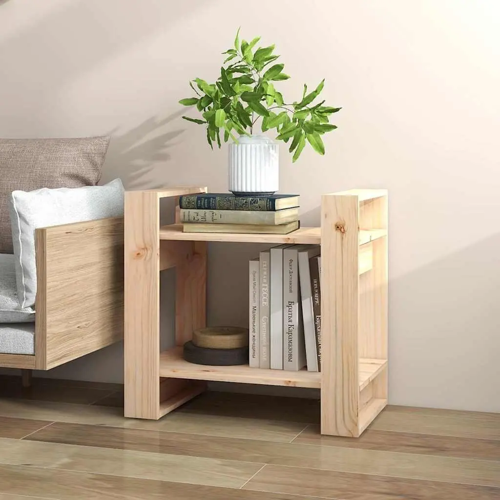 Solid Pine Book Cabinet 60x35x57cm