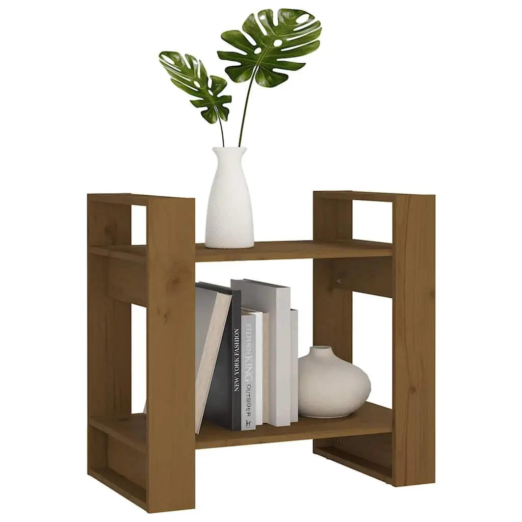 Solid Wood Book Cabinet Room Divider Bookshelf Storage Organizer Brown