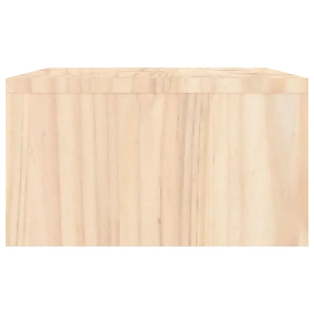 Monitor Stand Riser 100x27x15cm Solid Pine Wood Computer Desktop Keyboard