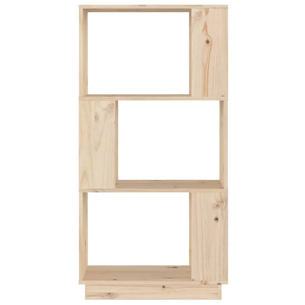 Solid Pine Book Cabinet Room Divider for Storage