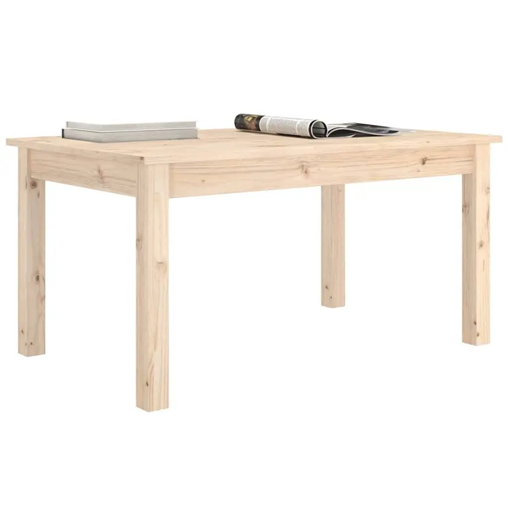 Coffee Table 80x50x40 cm Brown Wooden Living Room Side Table Accent Furniture