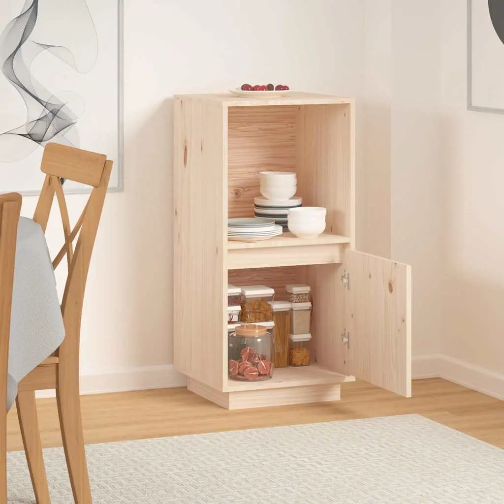 Solid Pine Sideboard for Living Room Storage