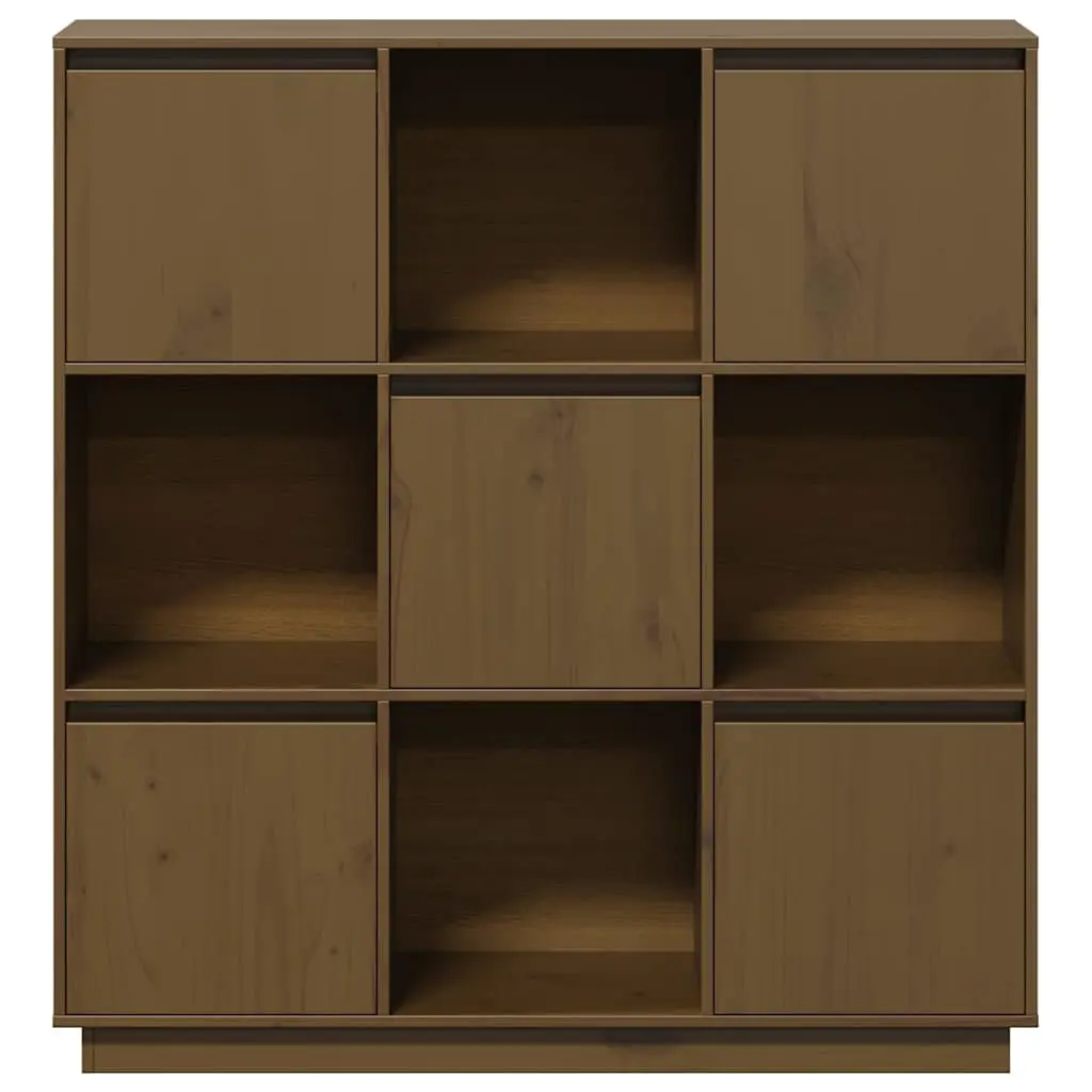 Solid Pine Highboard with Ample Storage Space
