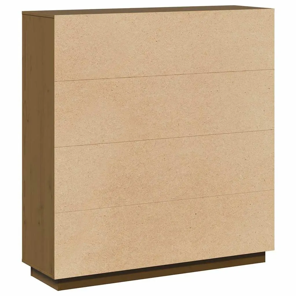 Solid Pine Highboard with Ample Storage Space