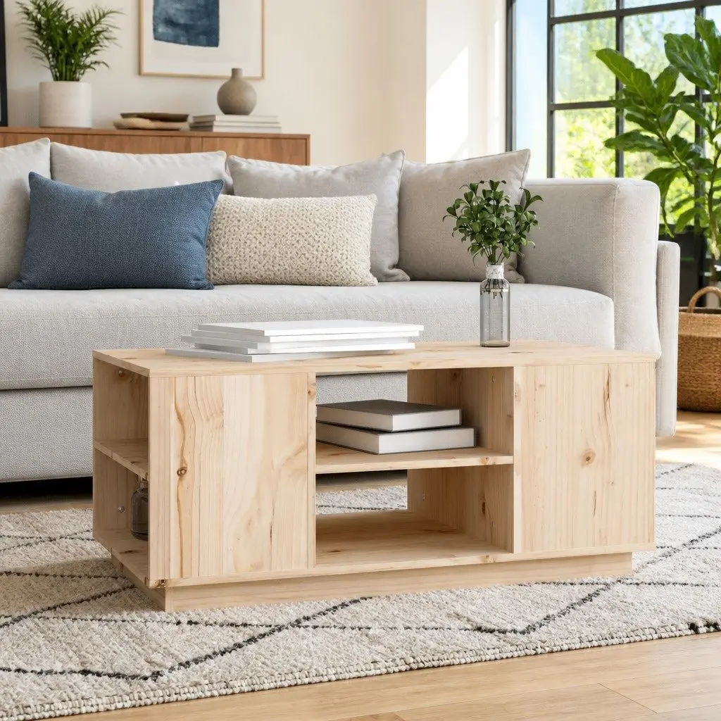 Coffee Table with Ample Storage Solutions