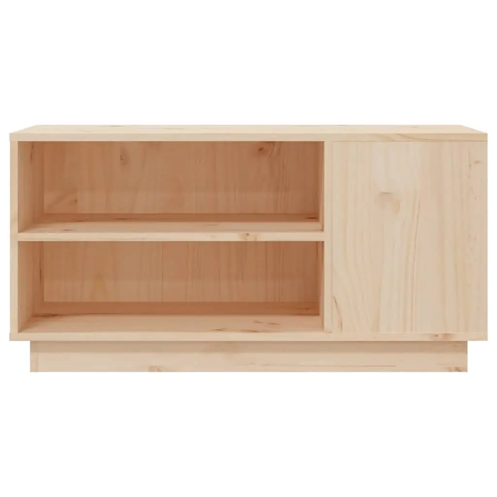 Brown Wooden TV Cabinet with Ample Storage
