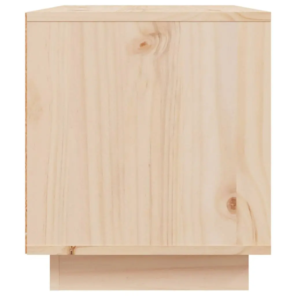 Brown Wooden TV Cabinet with Ample Storage