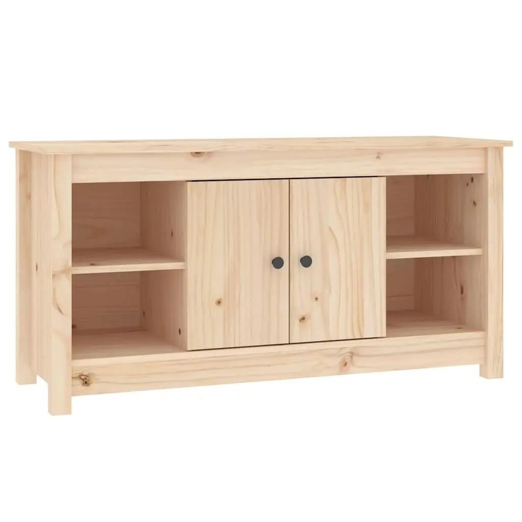 TV Cabinet Wooden Storage Unit 103x36.5x52 cm Brown